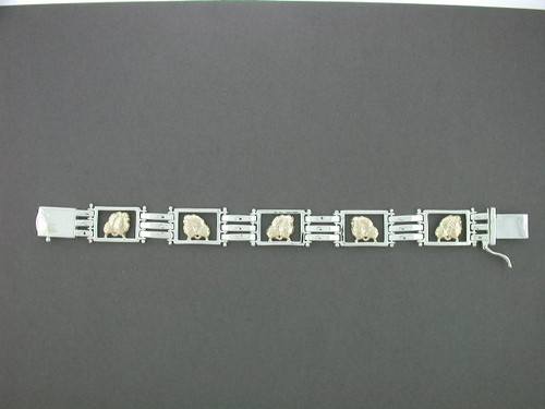 Bracelet Link Rectangular Pomeranian