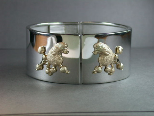 Bracelet Cuff With Poodle Custom