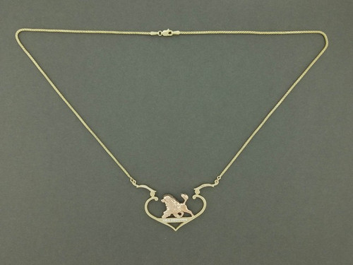 Frame Hinge With Portugues Water Dog Pendant