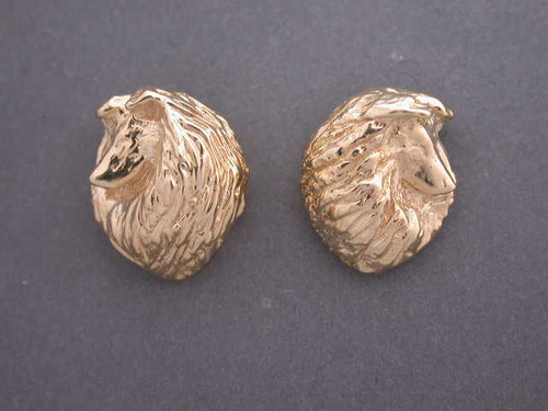 Shetland Sheepdog Earrings L & R