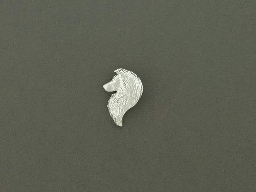 Shetland Sheepdog Head For Snake Med L Pendant