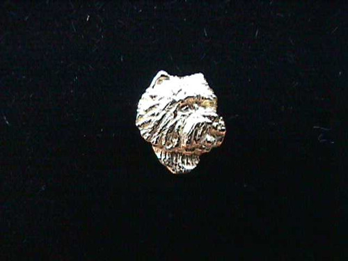 West Highland Terrier Head R For Ring Pendant