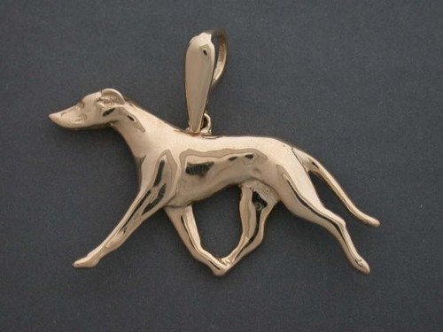 Whippet Full Body Gating Lrg L Pendant