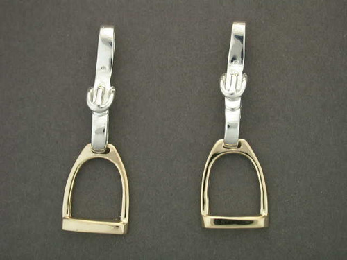 Horse Stirup With Buckle Earrings