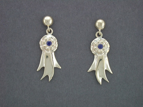 Rosette Earrings Small