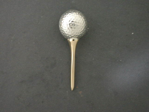 Sport Golf Ball & Tee Pendant