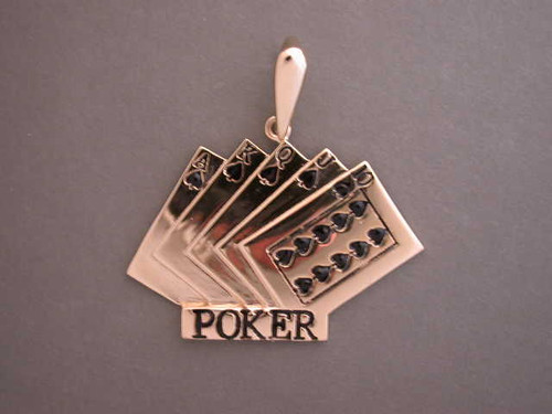 Sport Poker Cards Pendant