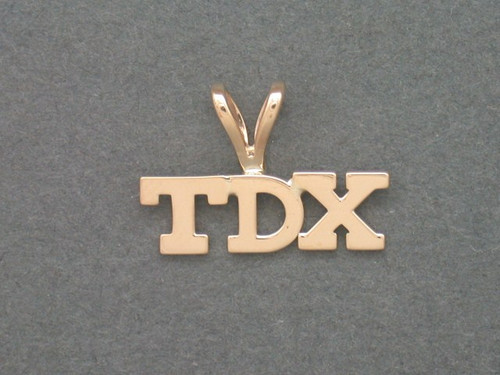 Title TDX Custom Pendant