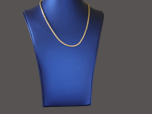 14K Yellow Gold Wheat Chain 3.0mm