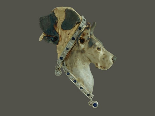 Great Dane And Mastiff Custom Pendant