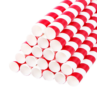 Jumbo Paper Drinking Straws 12mm Wide
