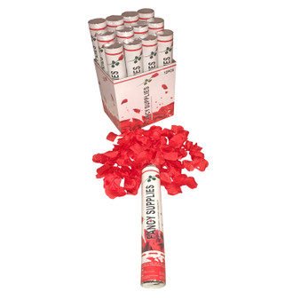 12" Confetti Cannon Rose Petals