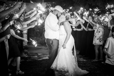 how many sparklers should I use for my 100 people wedding ?