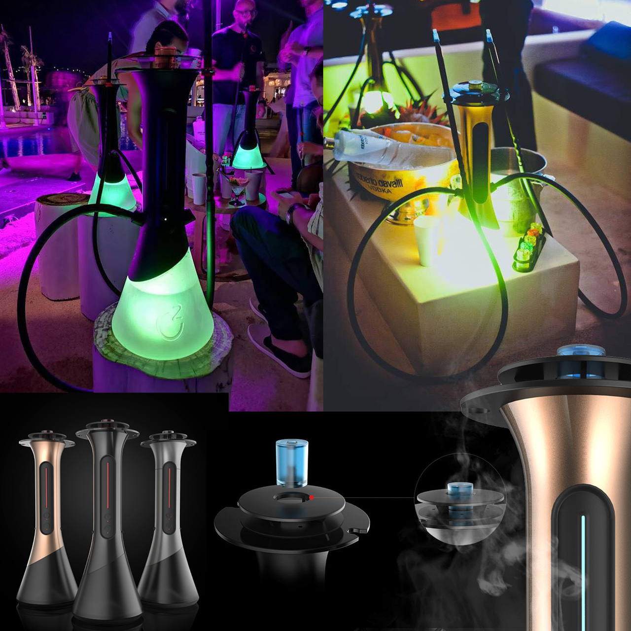 C2 Premium Electric Hookah Pod King of Sparklers