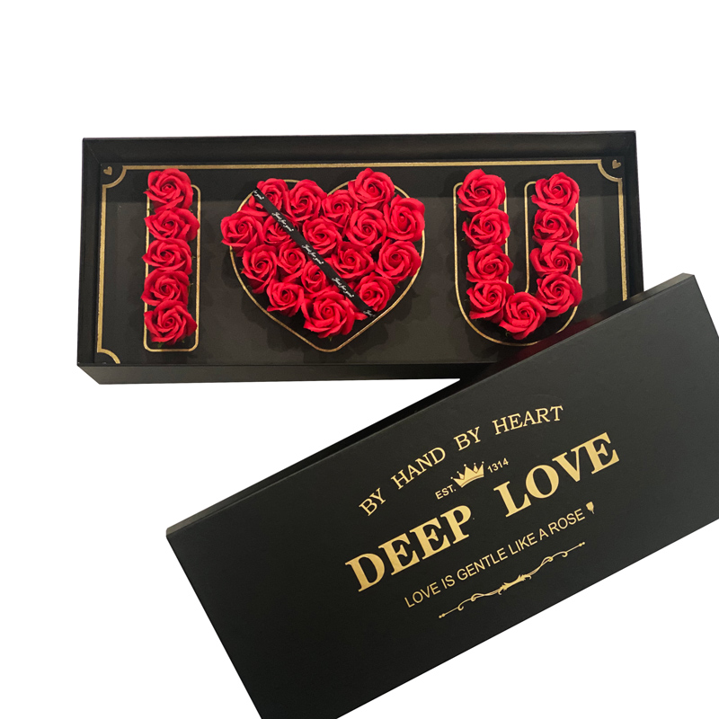 RK-4762　everlasting love Red ❤️3D Love Heart Shaped Preserved Roses Box 🇸🇬 SG In