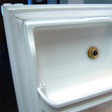 Locking Wall Flange on Fridge Example