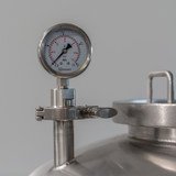 Ss Jacketed Unitank Fermenter - 1BBL - Pressure Gauge