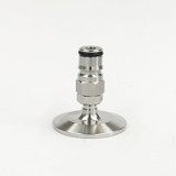 Keg Post Adapter - Example Use with Tri-Clamp MFL