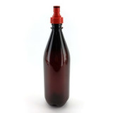 Carbonation And Line Cleaning Cap - Plastic - On plastic bottle