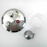 Kegmenter Lid with Ball Lock Posts, Dip Tube and PRV