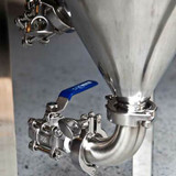 Ss Chronical Half Barrel (64L) Stainless Steel Fermenter - bottom