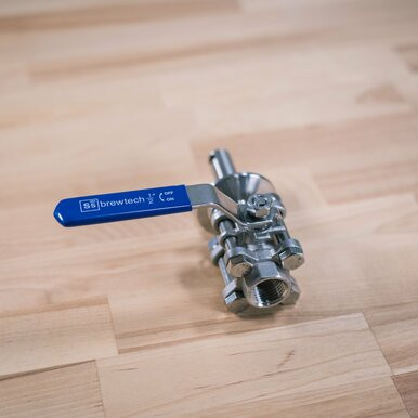 Ball Valve - Tri-Clamp with Whirlpool