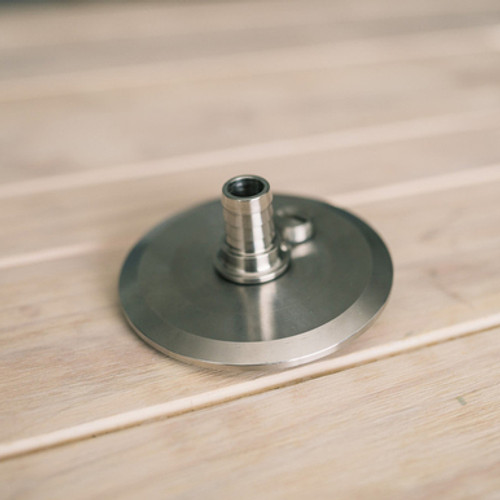 Tri-Clamp Cap With Barb Tri-Clamp Cap With Barb