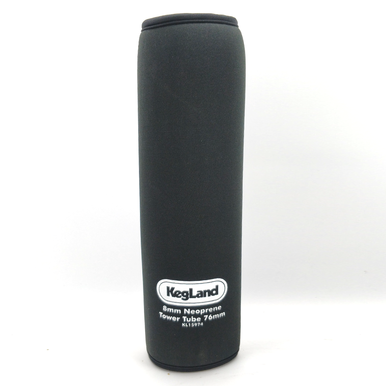 Insulating Neoprene Cover for Kegerator Tower - 76mm - 1-3 Tap Font