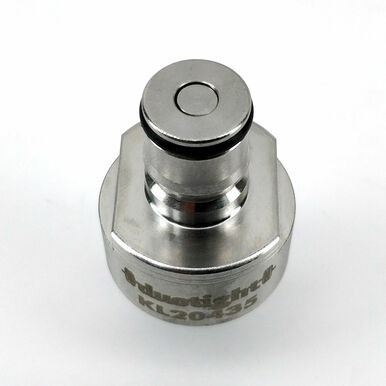 Carbonation And Line Cleaning Cap - Stainless - Duotight