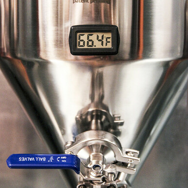 Temp Display For Chronical Fermenters