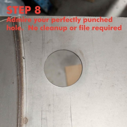 Hole Punch - 22mm - Step 8 Hole Punch - 22mm - Step 8