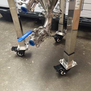 Ss Chronical Caster Wheels - for 26 litre - in use