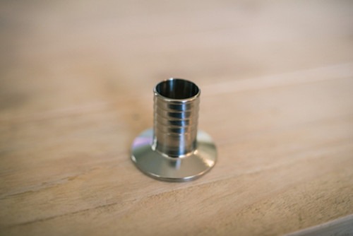 Tri-Clamp Cap with 1" Barb Tri-Clamp Cap with 1" Barb