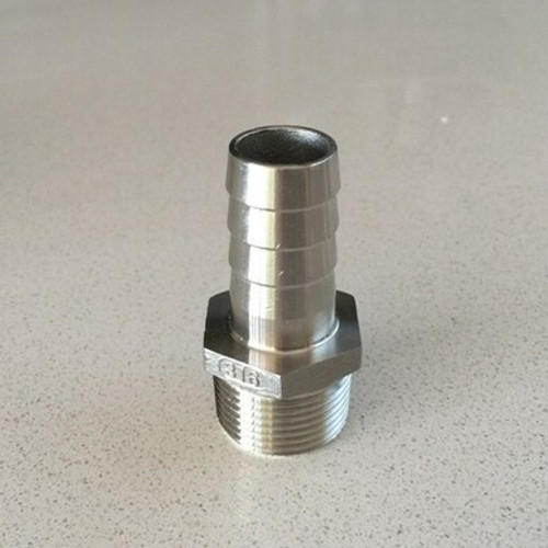 Hose Barb - 3/4" Thread x 3/4" Barb