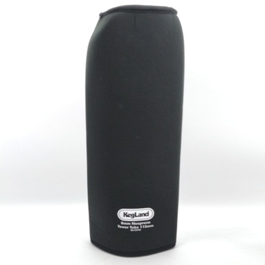 Insulating Neoprene Cover for Kegerator Tower - 115mm - 4 Tap Font