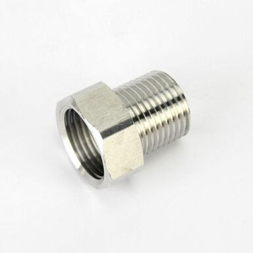 Stainless 5/8 Female to 1/2 Male Adapter