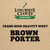 Brown Porter - High Gravity Wort Recipe