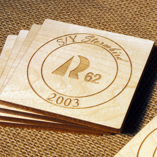 Wooden Engraved Coasters