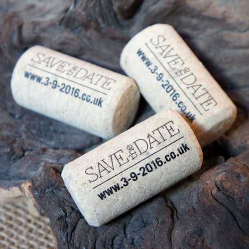 Printed (Black) Corks - an ideal promotional item