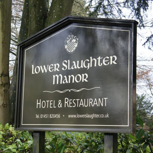 Hotel Entrance Signs