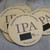Wooden printed beer clips with self write blackboard area.