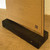 Self standing black painted wooden base for wooden clipboards