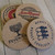 95mm diameter printed cork coasters - ideal promotional gifts