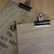 Grey wooden clipboard.  Available in DL, A5 and A4 sizes.  Shown here is the A5 clipboards.  Plain and distressed wood options available.  Supplied with bulldog clip.