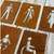 Corten Steel Disabled Toilet Sign - shows the steel after the patina has commenced! This listing is for one disabled toilet sign as shown.