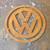 Volkswagen Metal logo, Corten steel VW sign, V Dubs Rusty steel logo Corten Steel Sign