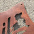 Rusty steel signs. Weathered steel signs. Corten steel signs. This Corten sign has been sealed and so the Corten affect is stopped and the colour of the sign darkens.