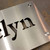 Stainless steel house sign. Personalised stainless steel house signs and numbers.