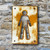 Vintage look rusty steel men's loo sign from painted and distressed Corten steel