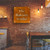 Corten steel sign with stainless steel backing plate on stainless steel stand off fixings
